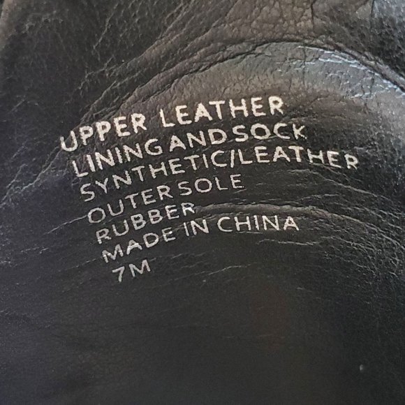 Black open toe ankle booties sz 7 - Picture 6 of 7